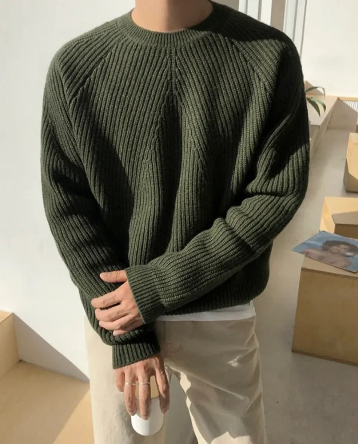 Arno Textured Sweater