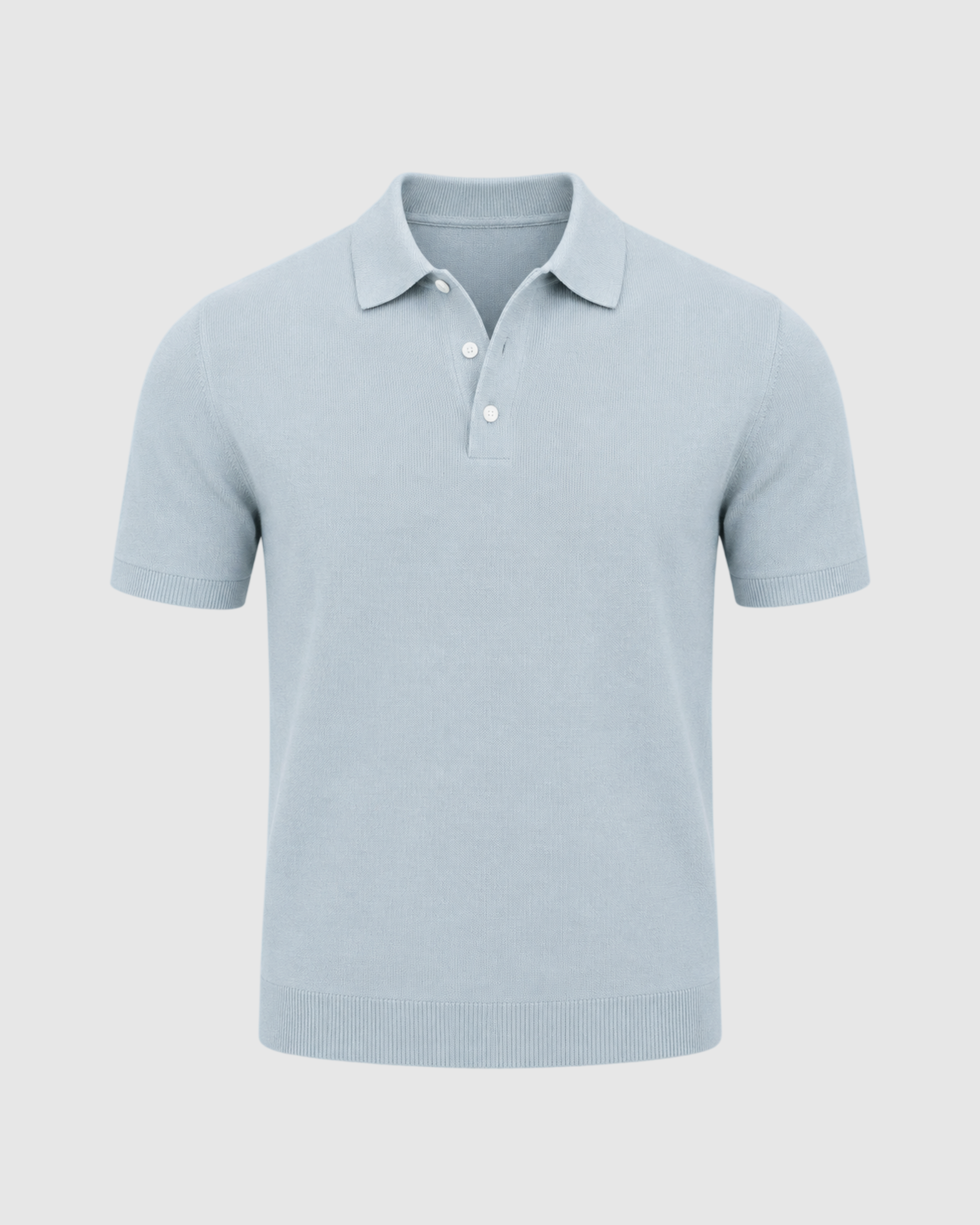 Lugano Knitted Polo Shirt