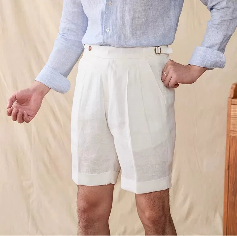 Paros Linen Shorts