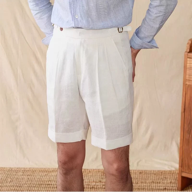 Paros Linen Shorts