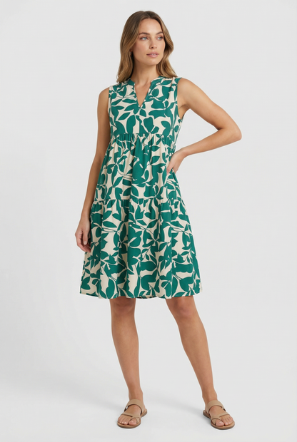 Women's Breathable Floral Summer Mini Dress