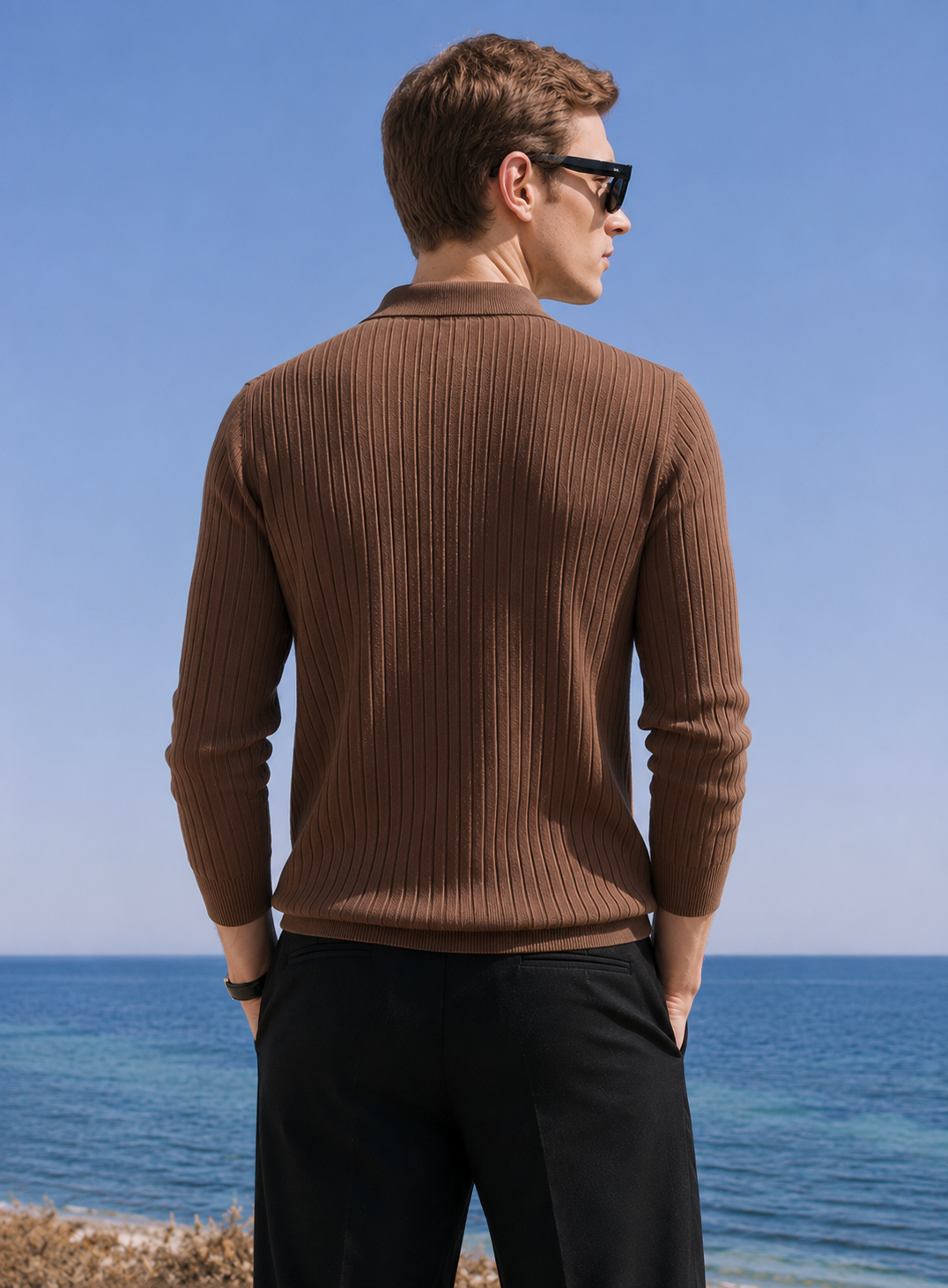 Troyes Long-Sleeve Polo