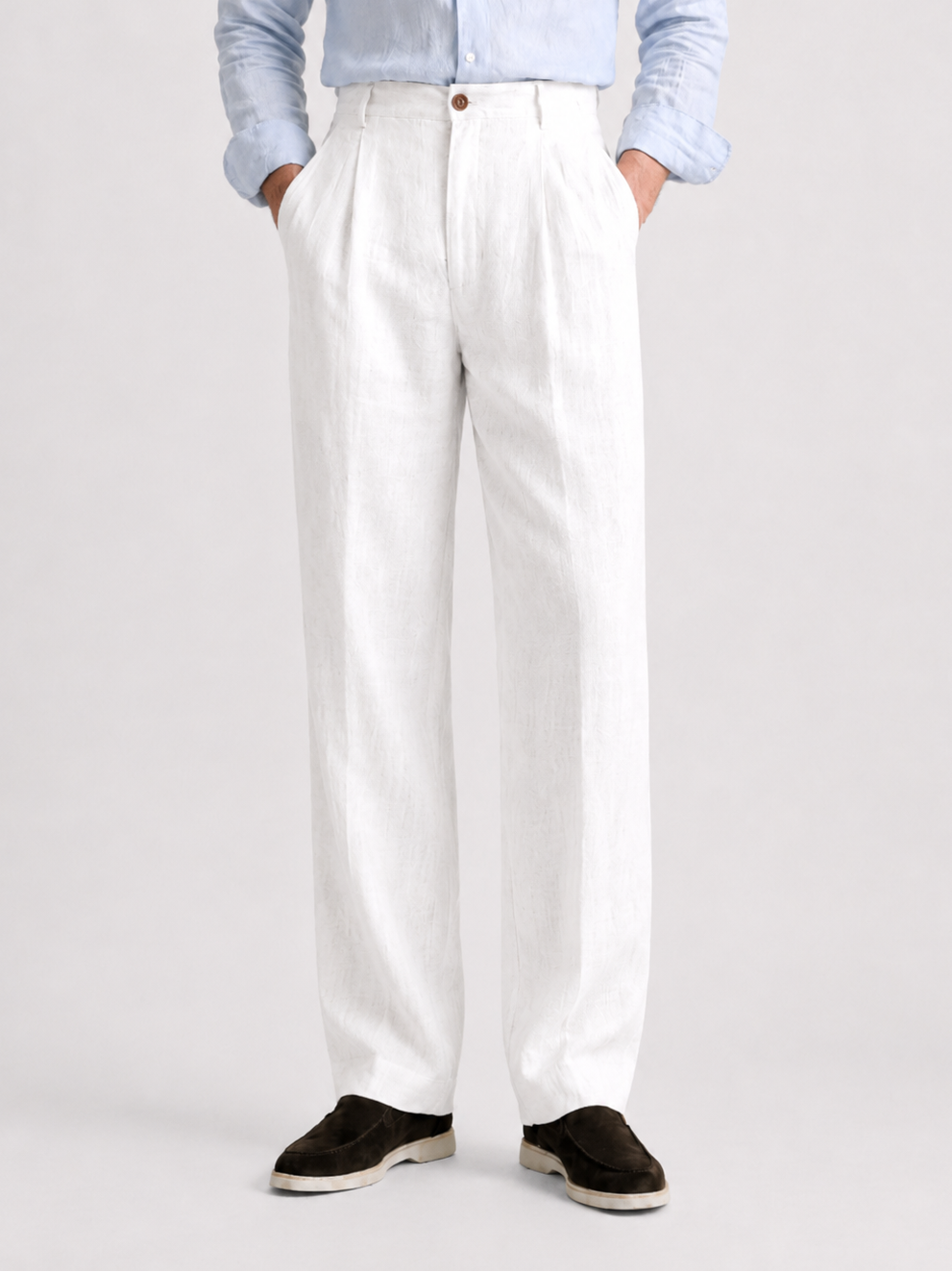 Relaxed Linen Trousers