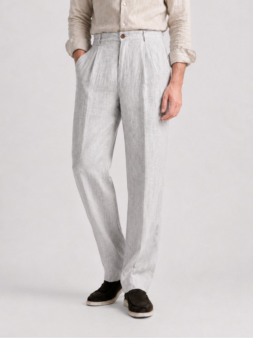 Relaxed Linen Trousers