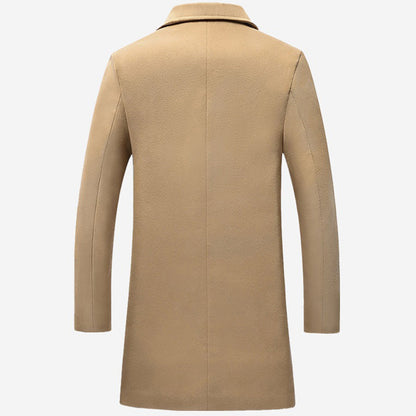 Dam lång kappa med tidlös design