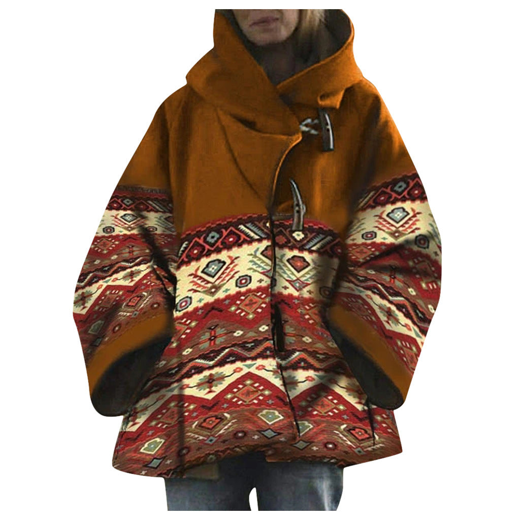 Damernas Kappa Lyxig Design Varm och Mångsidig för Kalla Dagar