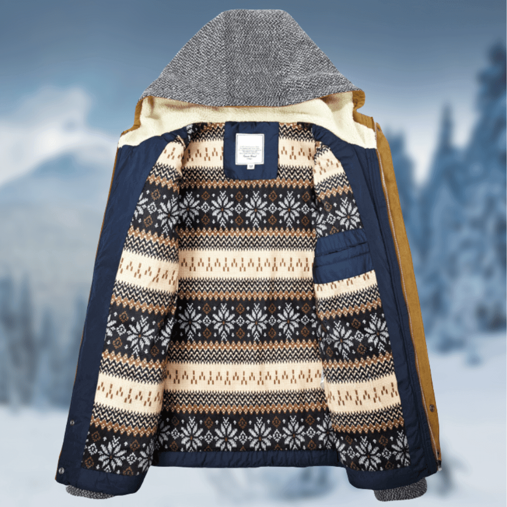 Damjacka Elegant Varm Polyester Bomull