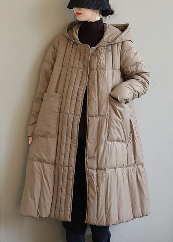 Dunjacka Dam Boho Stil Lösa Fickor Värmande Design