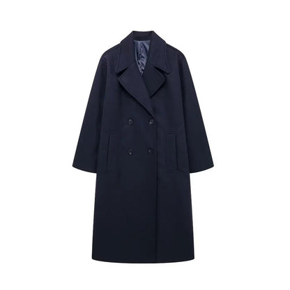 Kvinnojacka Elegant Vinterkappa i Hållbart Material