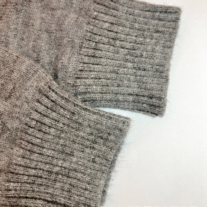 Kvinnors Stickad Cardigan Elegant