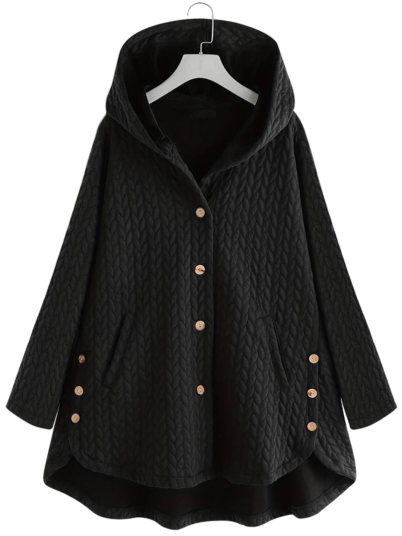 Kvinnors Vinterjacka Med Stil