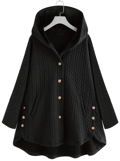 Kvinnors Vinterjacka Med Stil