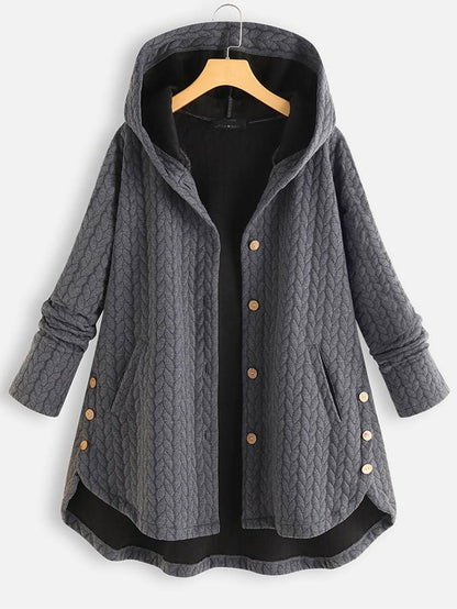 Kvinnors Vinterjacka Med Stil