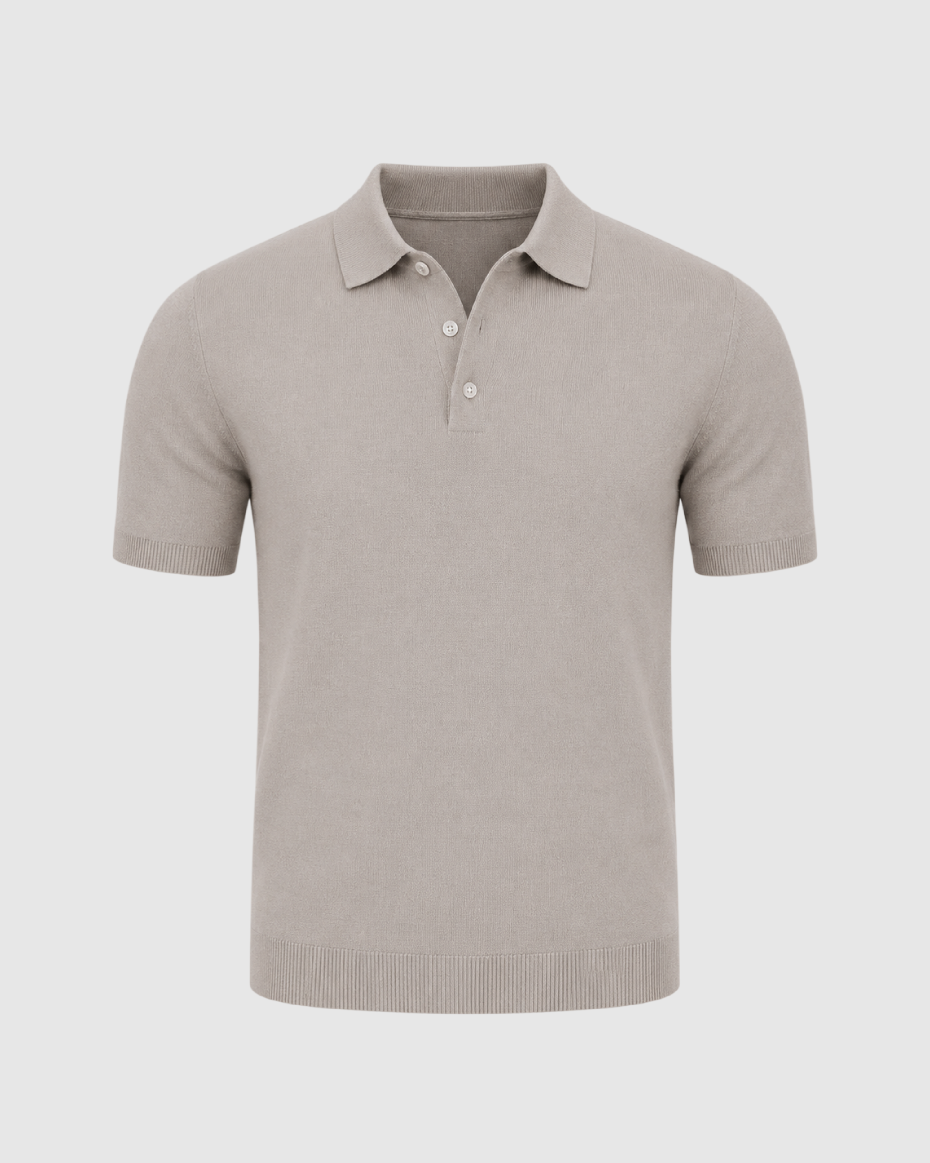 Lugano Knitted Polo Shirt