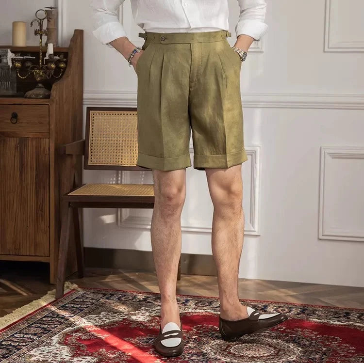 Paros Linen Shorts