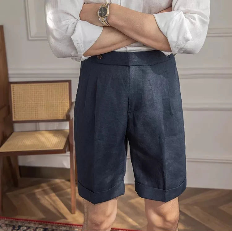 Paros Linen Shorts