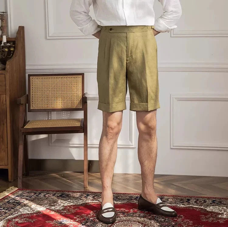 Paros Linen Shorts