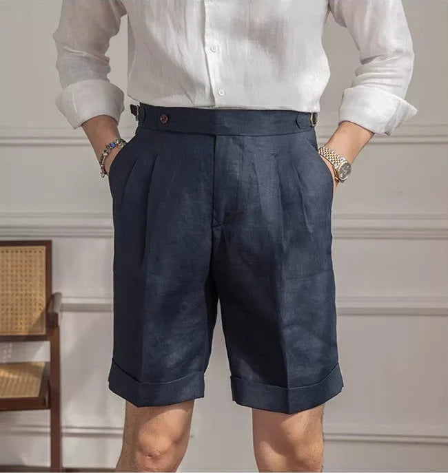 Paros Linen Shorts