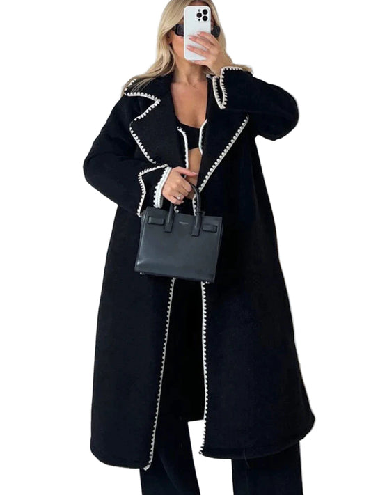 Vinterfrakk för kvinnor med elegant design