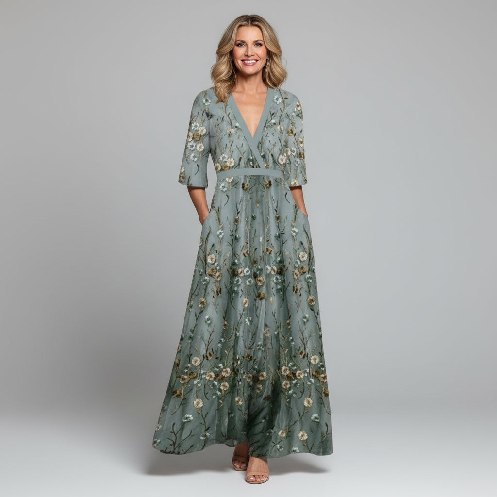 Alexa | Women’s Floral Maxi Dress