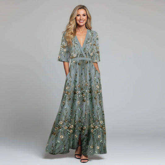 Alexa | Women’s Floral Maxi Dress