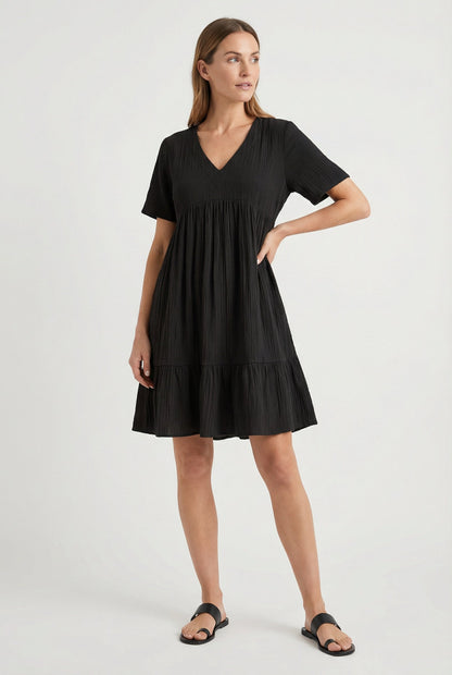 Women's Flattering Fit Summer Mini Dress