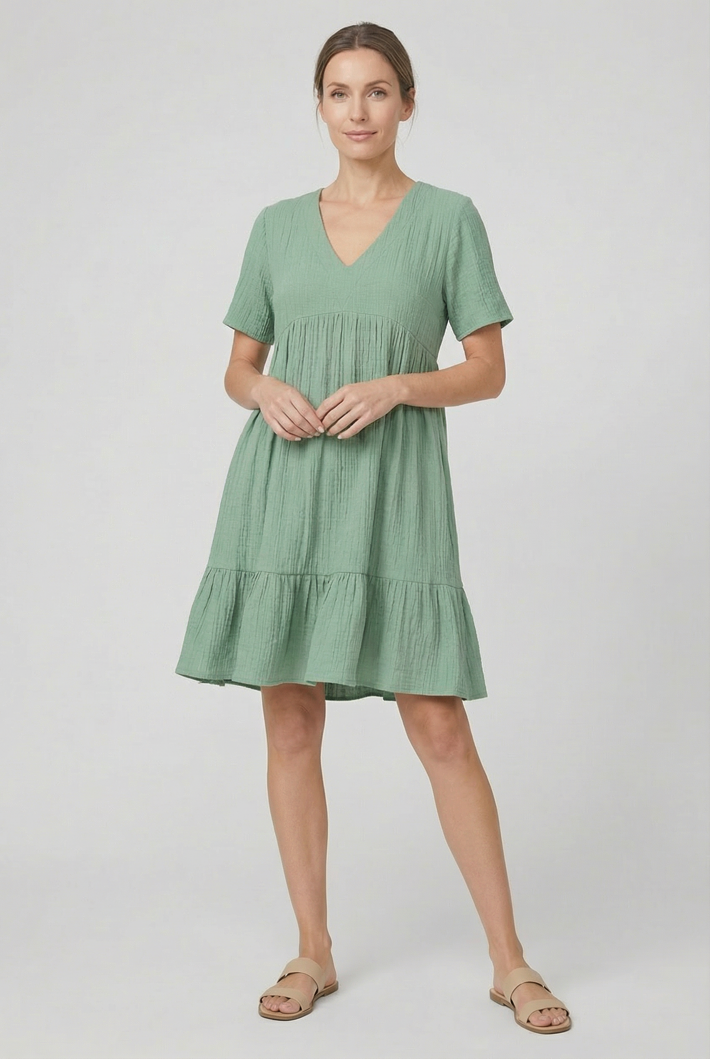 Women's Flattering Fit Summer Mini Dress
