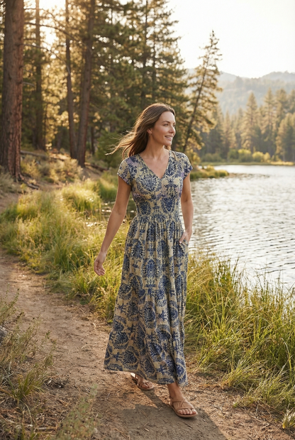 Women's Lightweight Casual Summer Maxi Dress