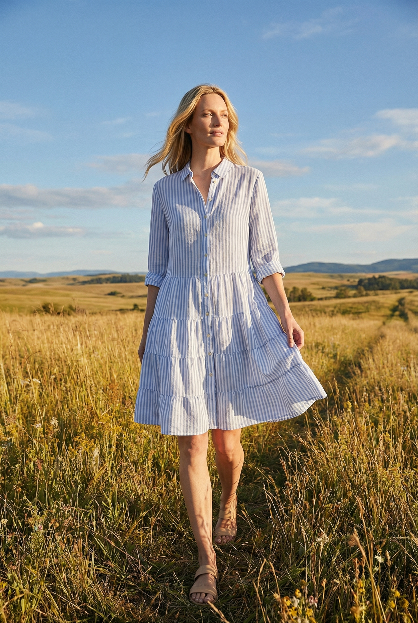 Women's Lightweight Summer Mini Dress