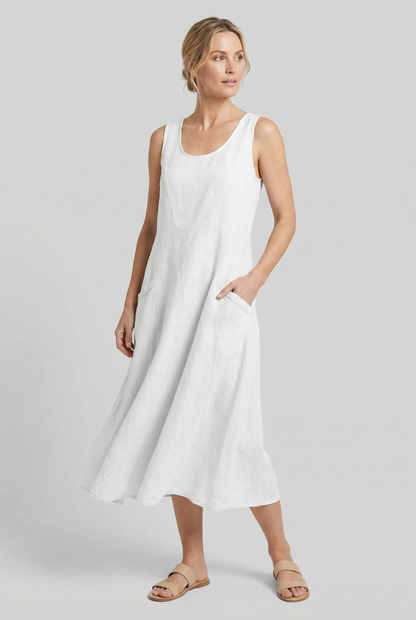 Women's Summer Lightweight Casual Midi Dress