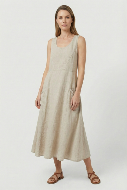 Women's Summer Lightweight Casual Midi Dress