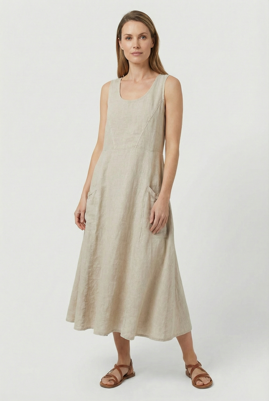 Women's Summer Lightweight Casual Midi Dress