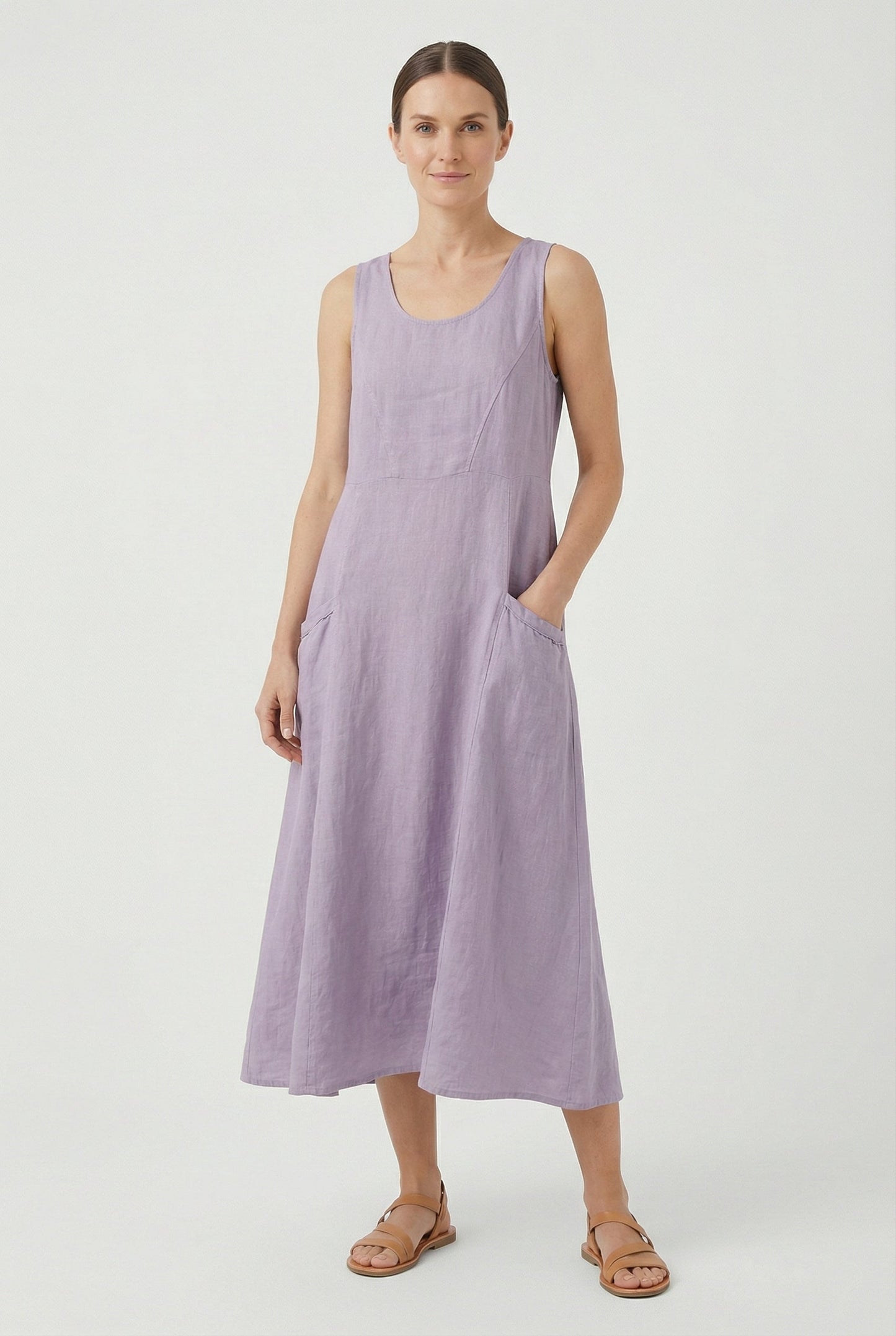 Women's Summer Lightweight Casual Midi Dress