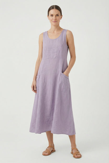 Women's Summer Lightweight Casual Midi Dress