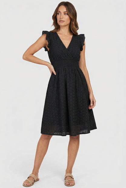 Women's A-Line Casual Summer Midi Dress