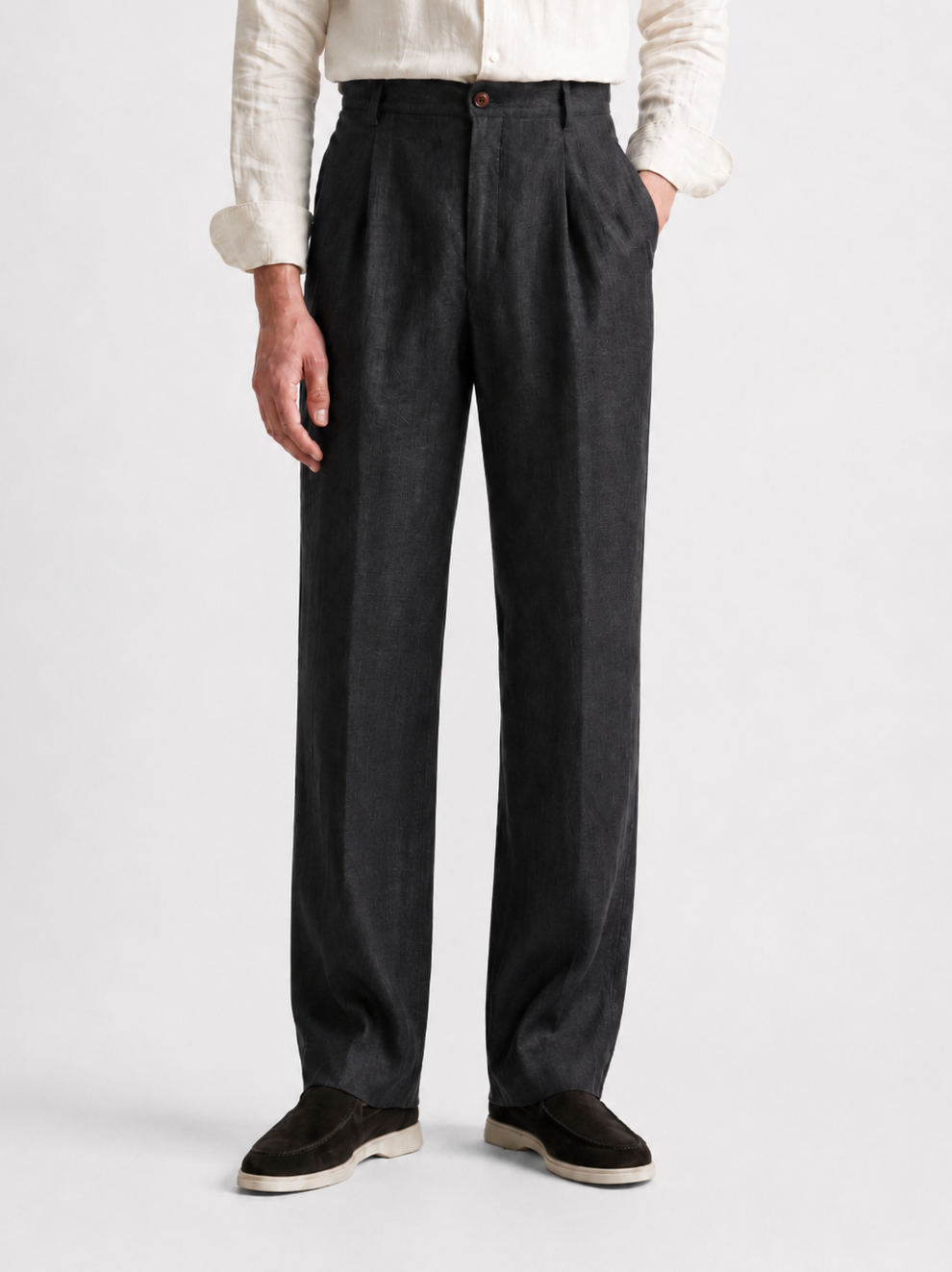Relaxed Linen Trousers